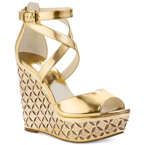 michael kors wedges on sale